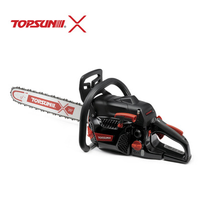 中堅Topsun油鋸XCS5950伐木鋸大功率多功能家用便攜汽油鋸2.4KW