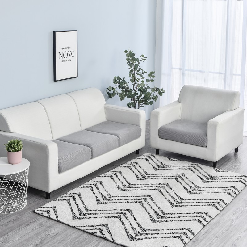 Nordischer Samt Sofaüberzug Elastisch Für Chaiselongue Bezug_voghion.com
