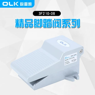 OLK脚踏阀3F210-08-06L二位三通带锁欧雷凯