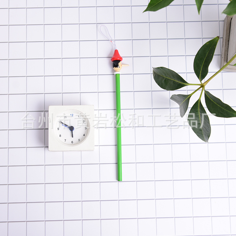 智贝主图_单头长尖鼻子铅笔小丑铅笔小学生礼品 卡通木质创_8