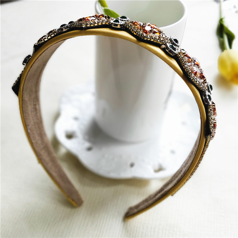 Korean Wide-brimmed Simple Hairpin Headband For Women Headdress Sweet Lady Adult Suppliers China display picture 5