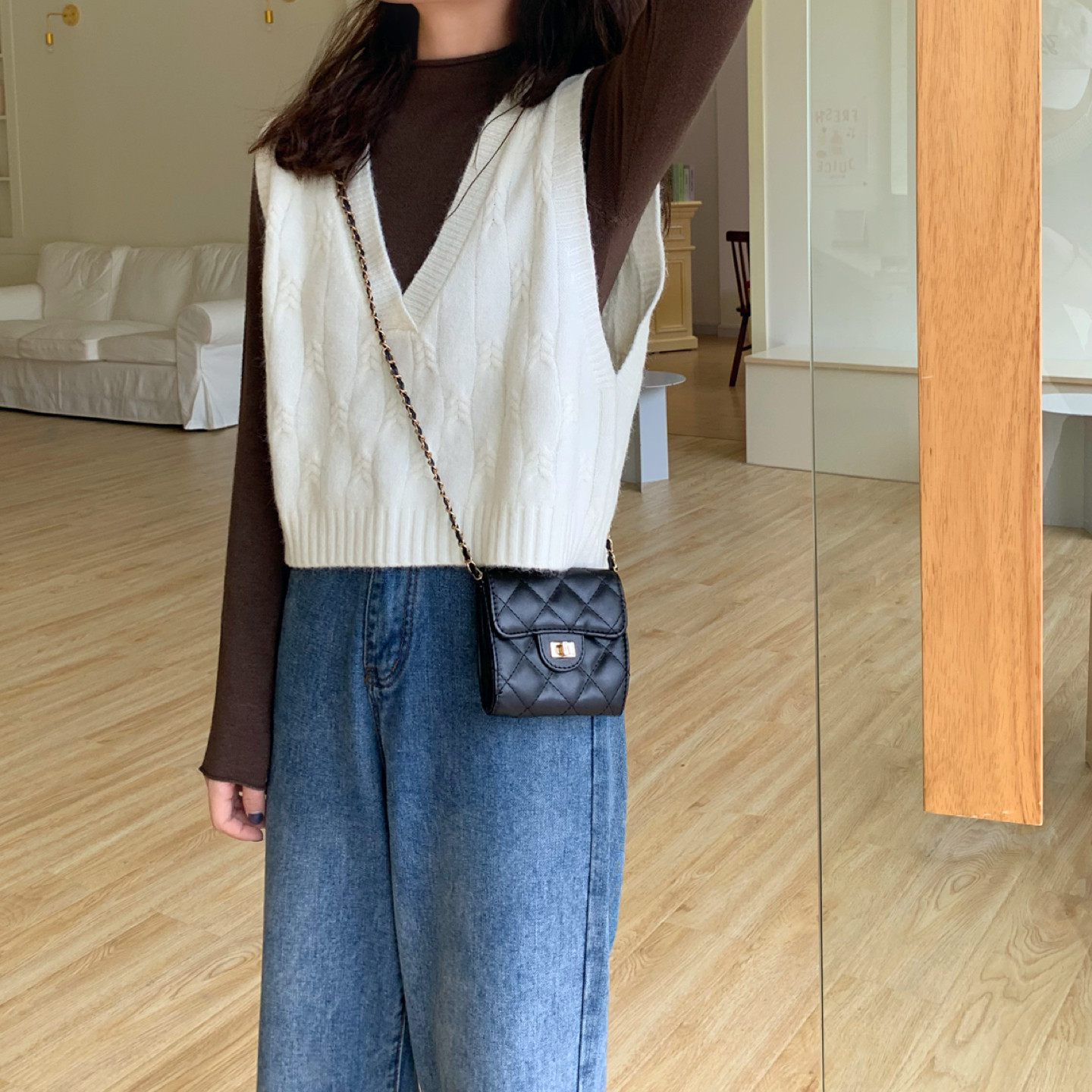 Gilet femme en tricot - Ref 3434792 Image 37