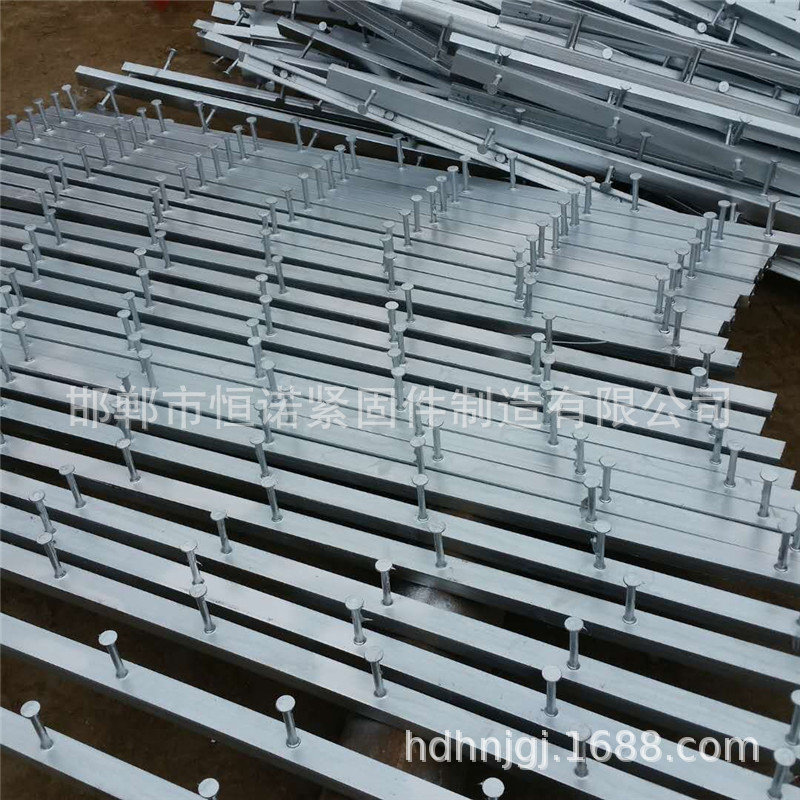 52*34燕尾预埋槽钢 高铁哈芬槽预埋件 恒诺厂家制造