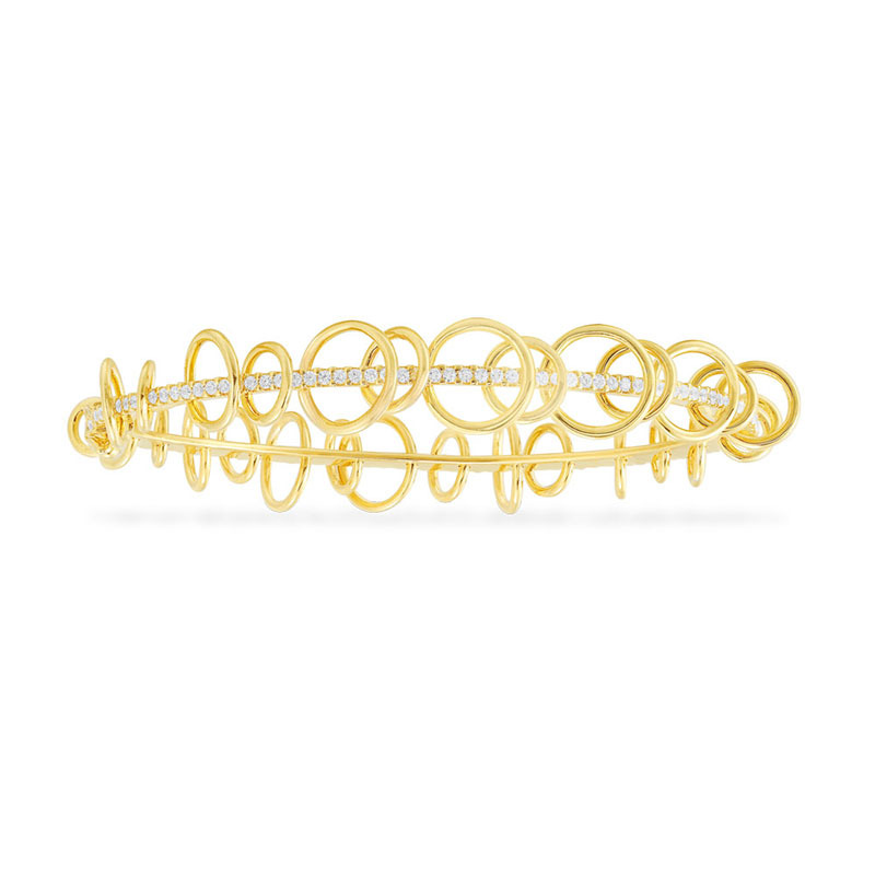 European and American personality design multi-ring bracelet wholesale