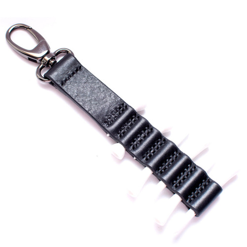 Golf Ball Pin Storage Bag Outdoor Tee Wood Pin Holder Leather Case Golf Accessories Product