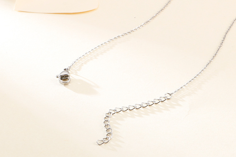 fashion stainless steel auspicious elephant creative clavicle necklace earrings jewelry set wholesal