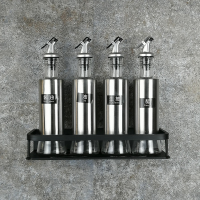 厨房置物架免打孔壁挂式家用调味料用品大全神器刀架挂架收纳架子