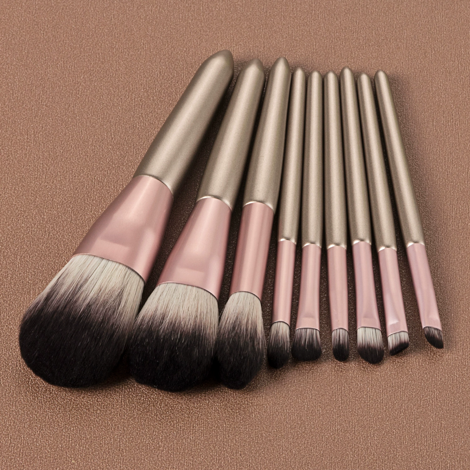 9 кистей для макияжа Carterly набор инструментов макияжа тени для век Sanda Sanda makeup GUJHUI