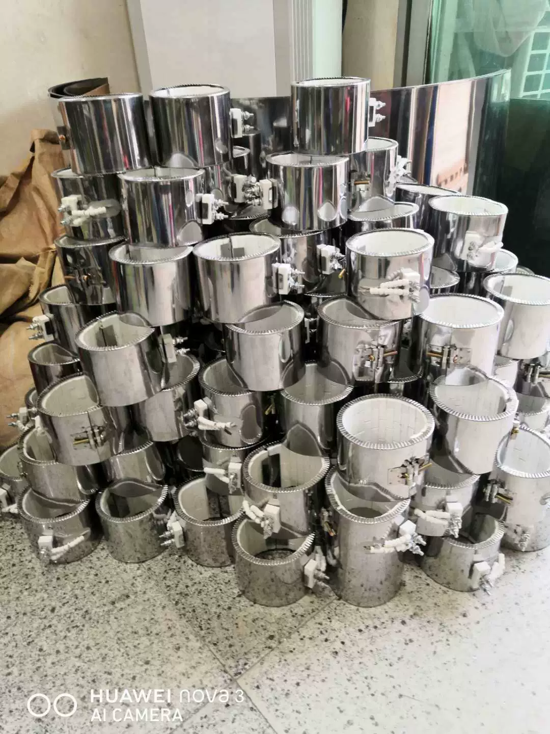 В наличии, изготовленная на заказ нагревательная катушка из расплавленной ткани, нагреватель, нагревательная катушка, электрическая нагревательная катушка.