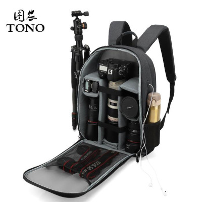 Explosive money Polaroid SLR camera bag Micro single waterproof Digital Photography High-capacity outdoors LED Backpack