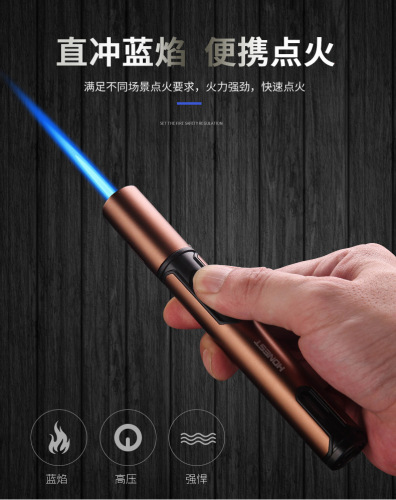 Visible transom cigar moxa stick outdoor gas lighter cigar gas lighter cross-border best-selling direct lighter