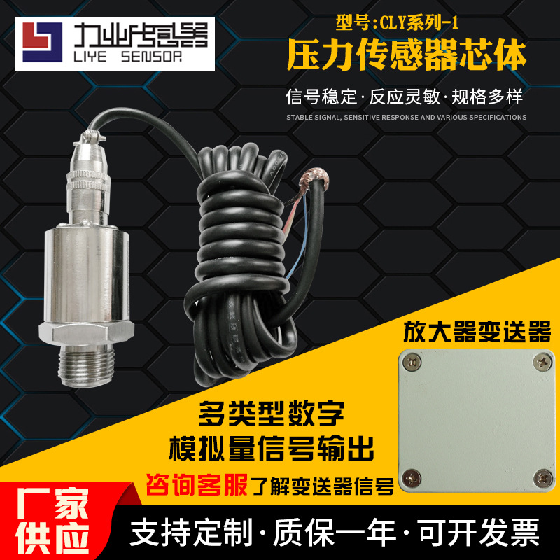 压力液位检测传感器 CLY-1型压力传感器 CLY系列-1压力传感器芯体