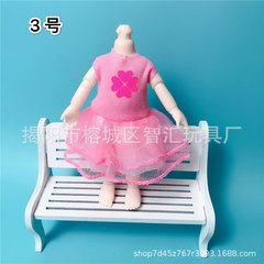新款8分娃衣bjd換裝衣服16-17厘米小娃娃可愛衛衣休閒套裝裙子