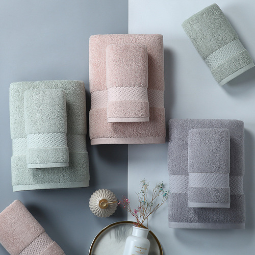Amy pure cotton bath towel, square towel, children's bath towel, absorbent, soft and lint-free, simple and luxurious ins style