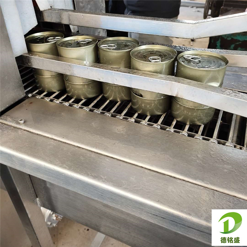 可来公司试机不锈钢马口铁罐清洗机 八宝粥清洗机 玻璃瓶洗瓶机