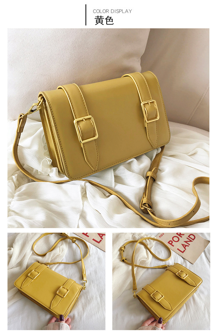 Lemon Soda Handbags New Small Square Bag Fashion Shoulder Bag Wholesale display picture 1