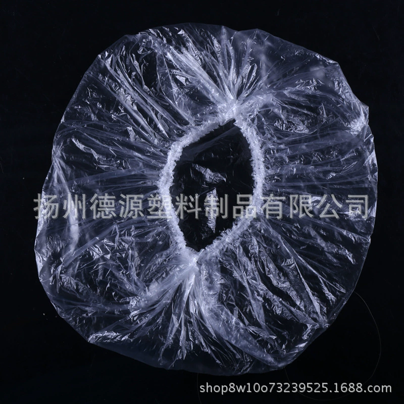 Утолщенная одноразовая шапочка для душа пластиковая Водонепроницаемая очень большая нагревательная краска для волос головной убор Защитная шапочка для бани и мытья волос