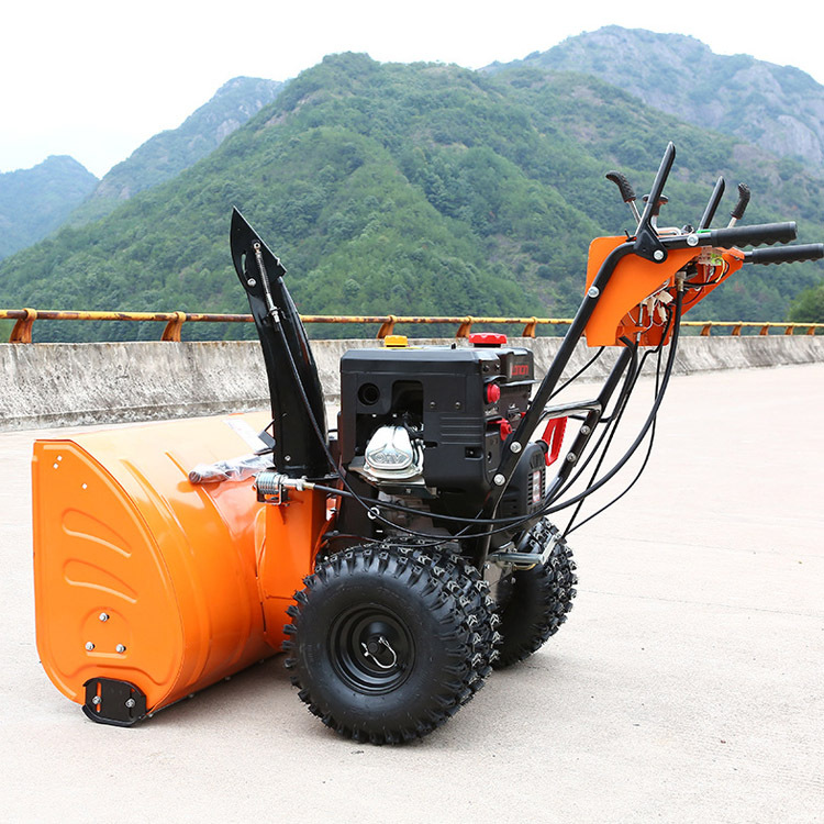 家用手推式小型清雪除雪扫雪机 多功能积雪抛雪设备景区扫雪机