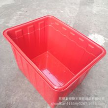 广西北海渔业养殖周转胶箱50L—600L耐酸碱大容积工业水箱 瓷砖箱