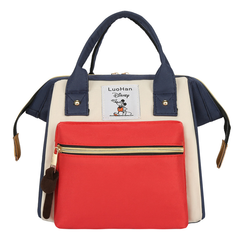 Cross border Mummy Bag customized logo multi-function capacity Korean Edition portable One shoulder Baby knapsack fashion Mother bag