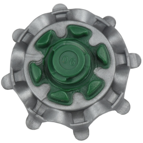 Golf shoe spikes, golf shoe movable spikes, fast rotating spikes