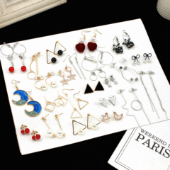 Earrings for women, elegant and simple, personalized, long flowing tassel earrings, versatile earrings, suitable for various occasions.