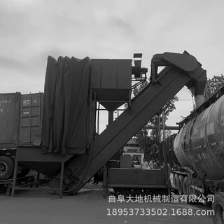 10分钟卸一集装箱粉煤灰的设备集装箱无尘卸料机新型卸料机