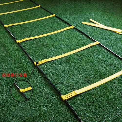 Factory direct sales Multifunctional dual-purpose training ladder Speed ​​rope ladder Multi-specification agility ladder Football training supplies