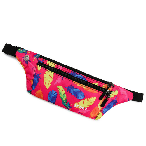 Small bag, close-fitting sports waist bag, men's and women's running fitness mobile phone waist bag, nylon simple blade bag, cross-border wholesale