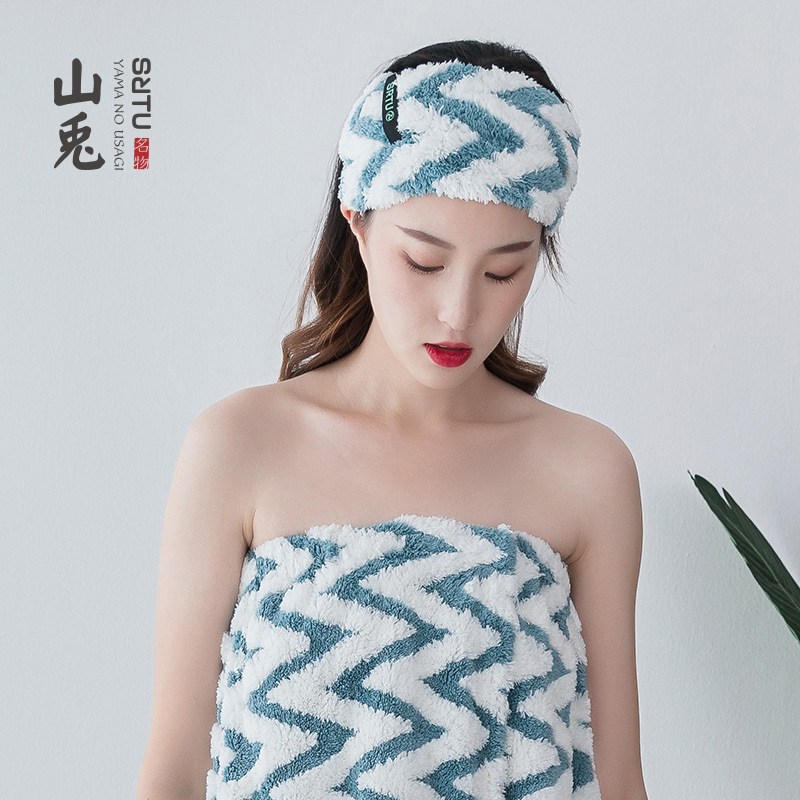 SRTU Headband new pattern Coral Hair Towel Wash one's face Hair band cosmetology Head hoop Deposited mask Hair hoop Manufactor Direct selling