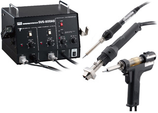 日本goot固特(太洋)电烙铁 吸锡泵 热风式返修台 维修台SVS-800AS