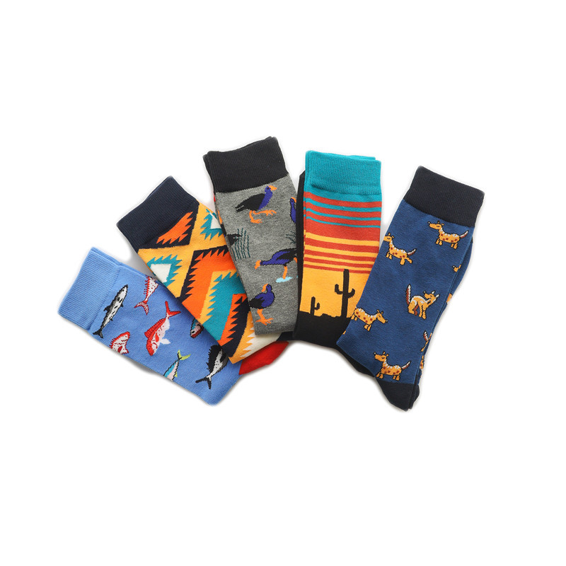 65g Weight Socks Classification Socks Lingerie Type Cotton (more than 50%) Fabric Type A Pair Quantity Casual, Daily Occasion Animal, Color Block Pattern All Seasons Season Unisex Gender Cute Style A Pair Cute Unisex Animal Color Block Cotton (more Than 50%) Crew Socks 6