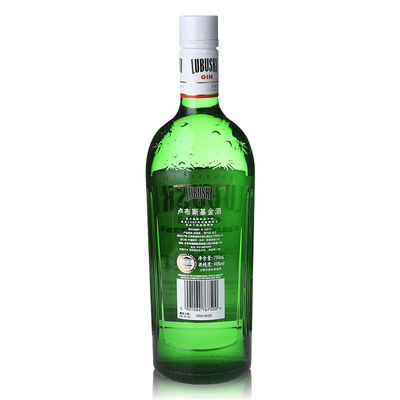 洋酒 卢布斯基金酒 LUBUSKI GIN 波兰原装进口毡酒 700ml杜松子酒|ms