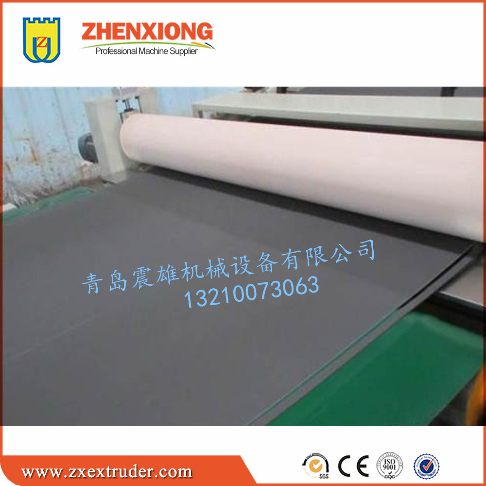 防水卷材生产设备 塑料挤出片材生产线   青岛震雄QDZX