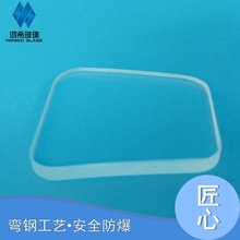 厂家销售 微波炉家电玻璃 白色烤漆玻璃 小家电玻璃面板