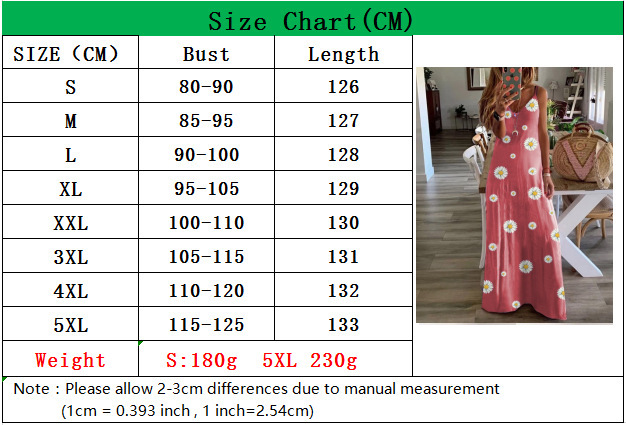 A-line Skirt Casual Printing Printing Maxi Long Dress display picture 1