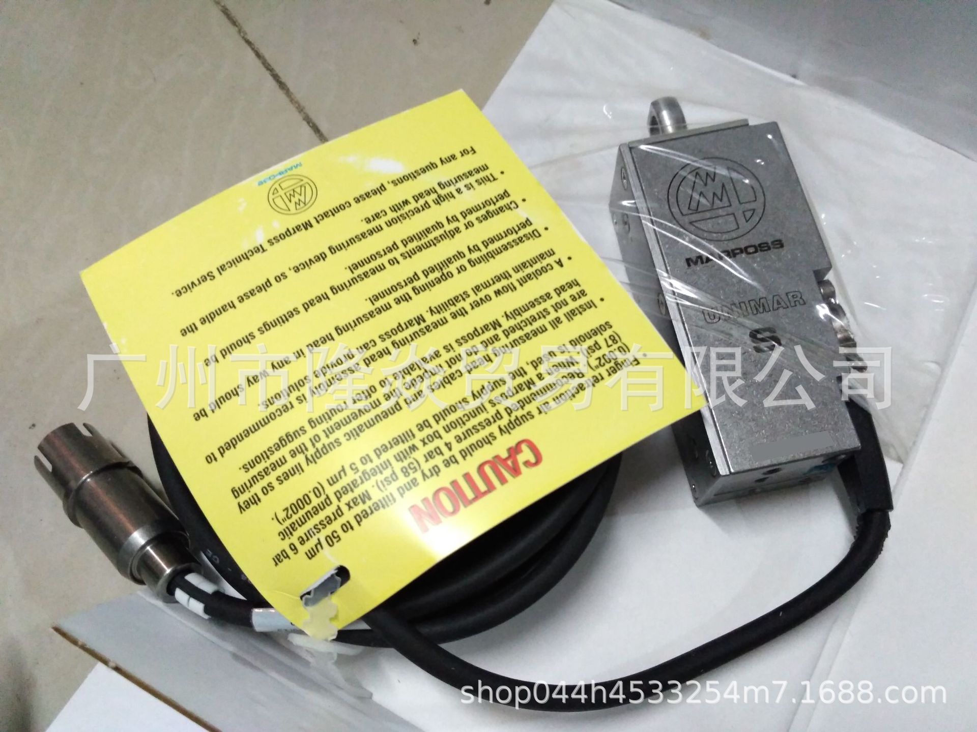 unimar马波斯marposs主动量仪B3427848136测头S36断续测量仪