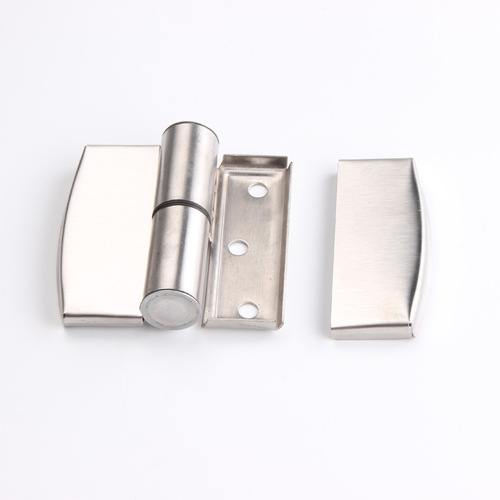 Bathroom stall hinge stainless steel washroom hinge detachable self-returning hinge automatic closing door hinge