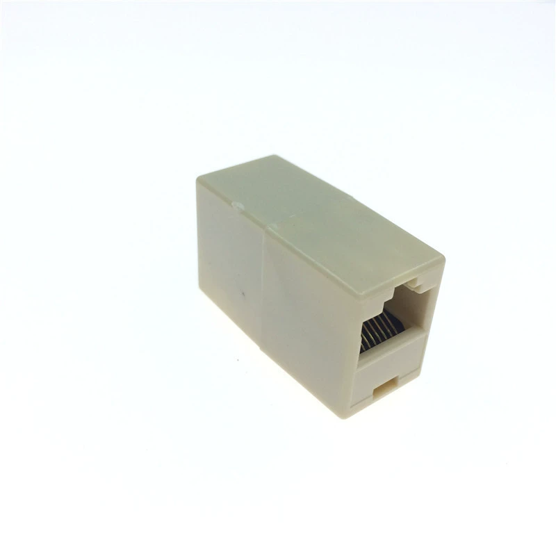 Маршрут RJ45 Прямой головной сетевой головной компьютерный сетевой коннектор 8p8c пара 8-ядерное расширение двойной проход головка