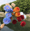 New simulation flower 6 heads of hibiscus Peony Yumei Puppet Hotel Home Furnishing Wedding Decoration Flower Architecture