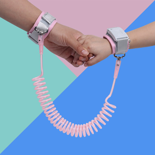 Children's rotating anti-lost belt traction rope baby sensor whistle anti-shear reflective anti-lost baby artifact anti-lost bracelet