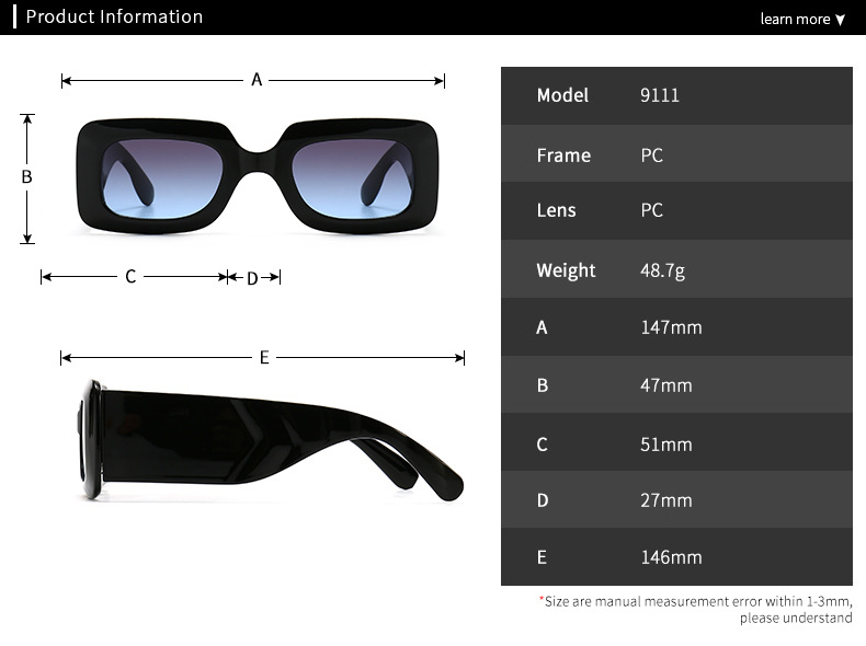 55g Weight UV400 Protection Lens Material Unisex Gender Retro, Fashion Style White, Red, Green, Black Color Retro Fashion UV400 Protection Women's Sunglasses 无