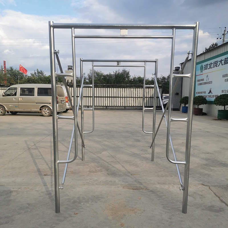 厂家批发建筑脚手架 门式脚手架移动脚手架 镀锌门式脚手架