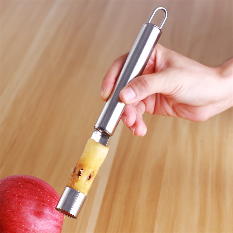 Apple core puller stainless steel fruit corer pear corer digging tool core remover kitchen corer