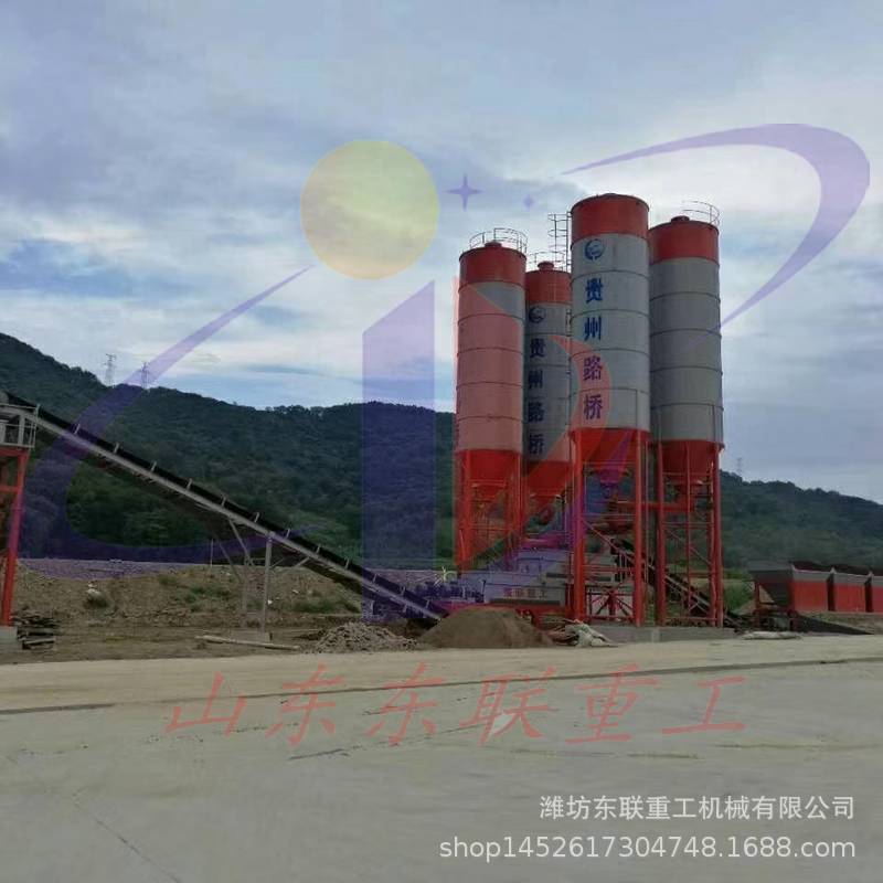 水泥稳定土拌和站水稳搅拌站 二灰拌合站 移动式水稳二灰拌合站