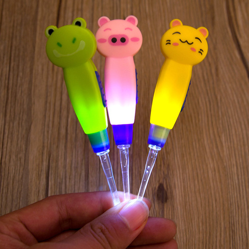 Children's earwax ear picking cleaning ear scoop luminous ear scoop ear picking scoop with light ear picking tool children's ear scoop