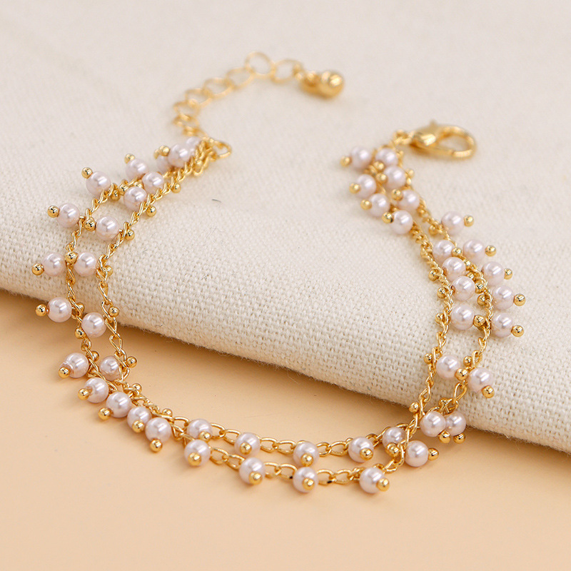 Fashion Popular Pearl Chain Bracelet Wholesale display picture 3