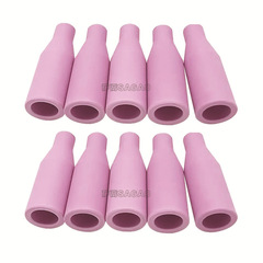 Cross-border MB15AK protective mouth MIG two-guard welding gun accessories protective cover 15AK porcelain nozzle conductive nozzle porcelain nozzle 10PCS