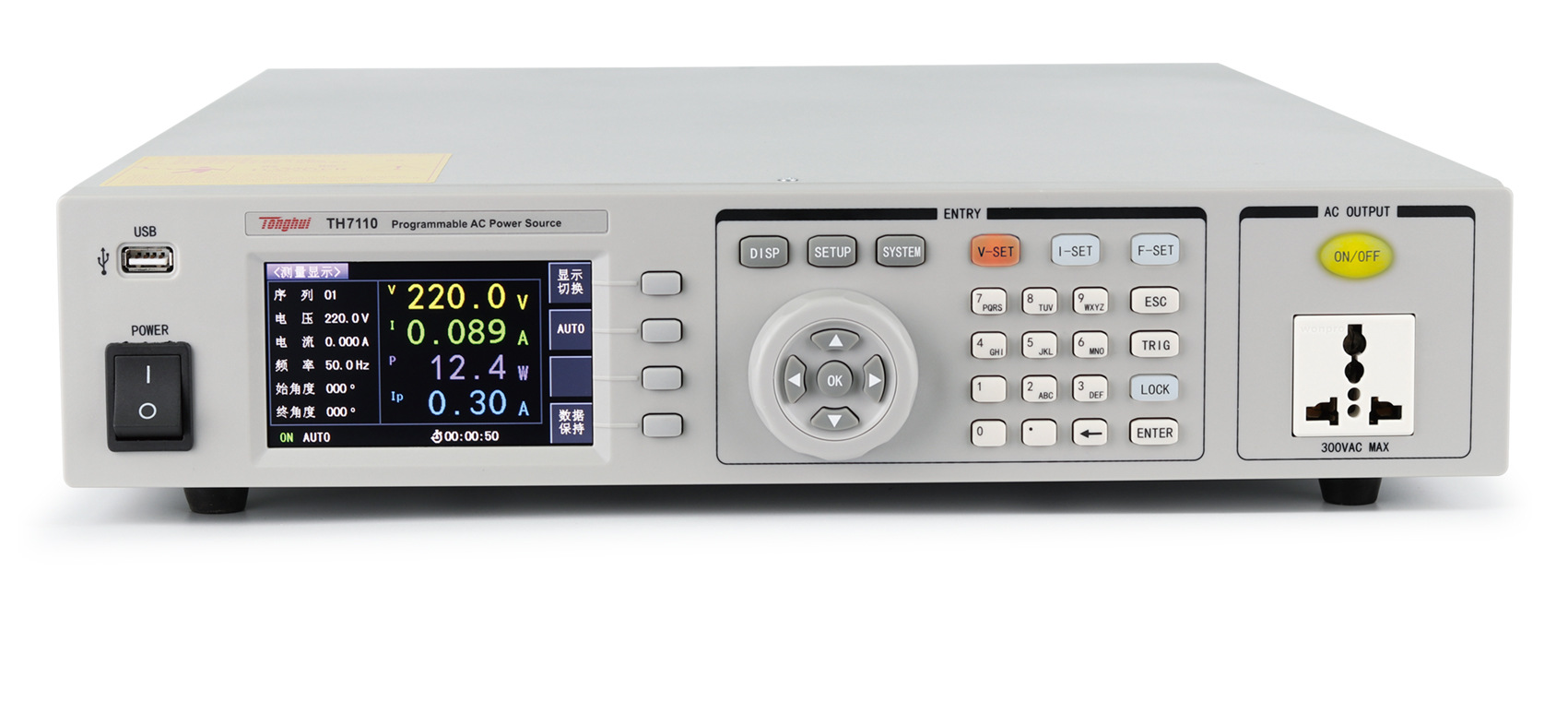 常州 同惠 TH7110 可编程线性交流电源