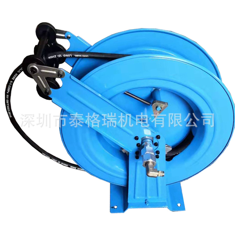 自动伸缩水管卷盘TGR90020S 油管卷管器卷管盘泰格瑞工厂供耐高压